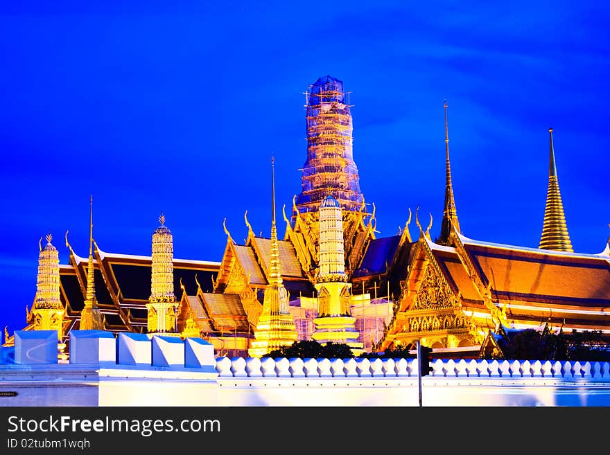 Grand palace and wat phra kaeo