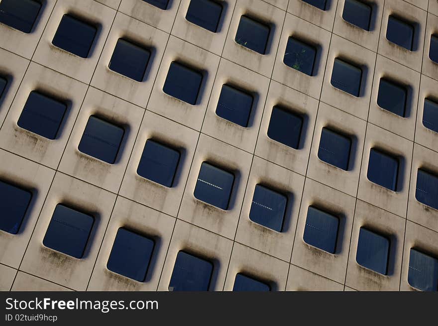 Facade of a Regional Courtyard Building Architecture, Windows, Corner. Facade of a Regional Courtyard Building Architecture, Windows, Corner