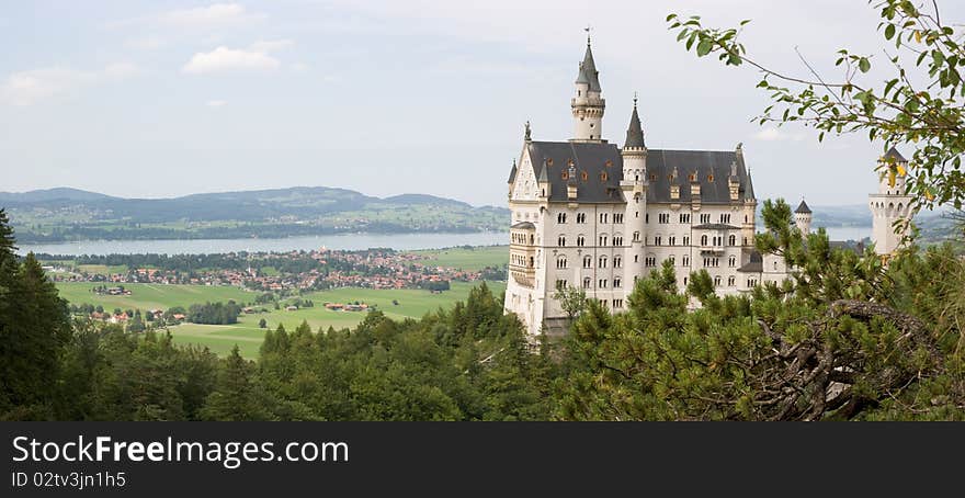 Neuschwanstein Castle And Forggensee