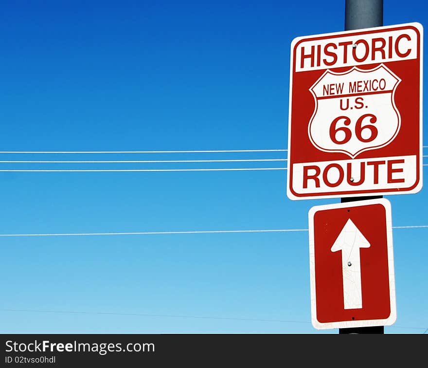 Route 66 Sign