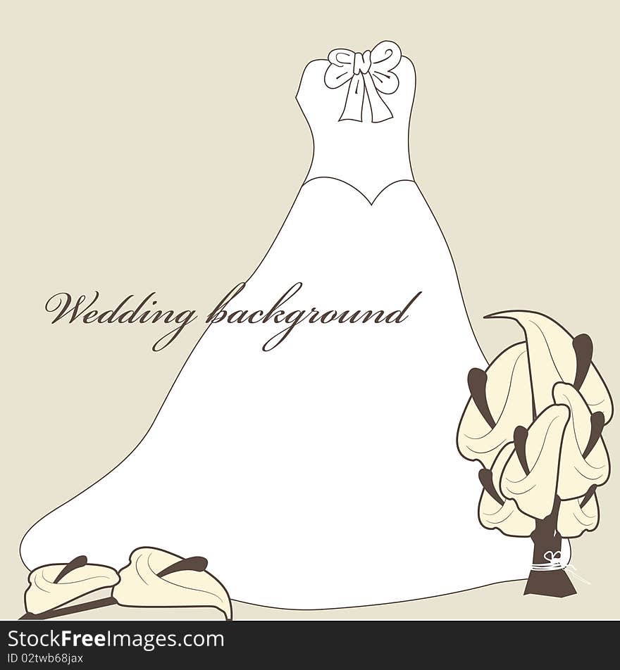 Wedding Dress.