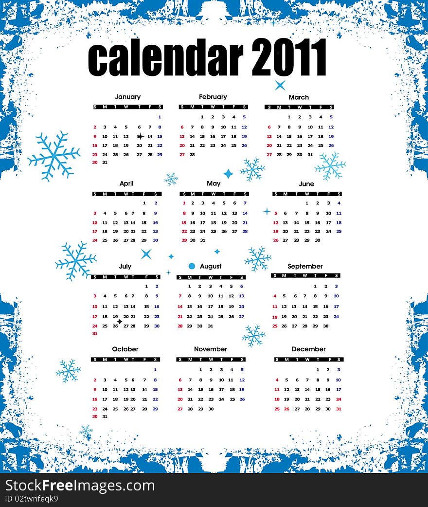 Calendar 2011