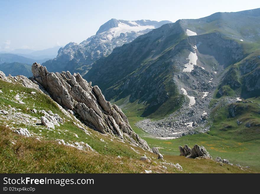 Landscape In Mountains