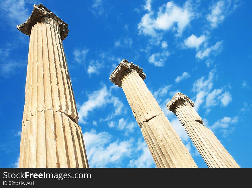 Temple of Hadrian in Ephesus, Turkey