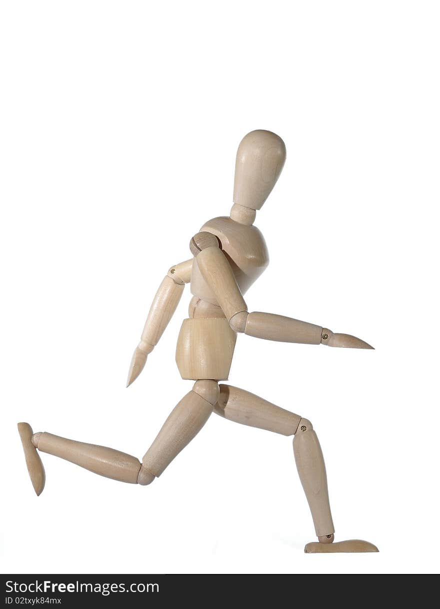 Running wooden dummy