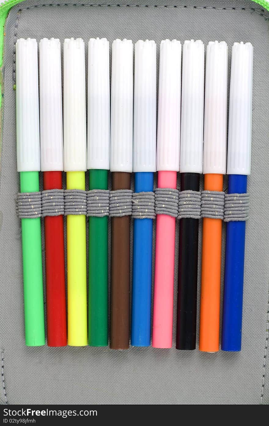 Set of felt-tip pens