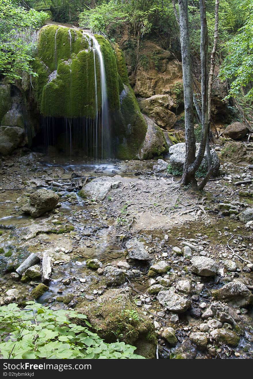 Waterfall Silver stream