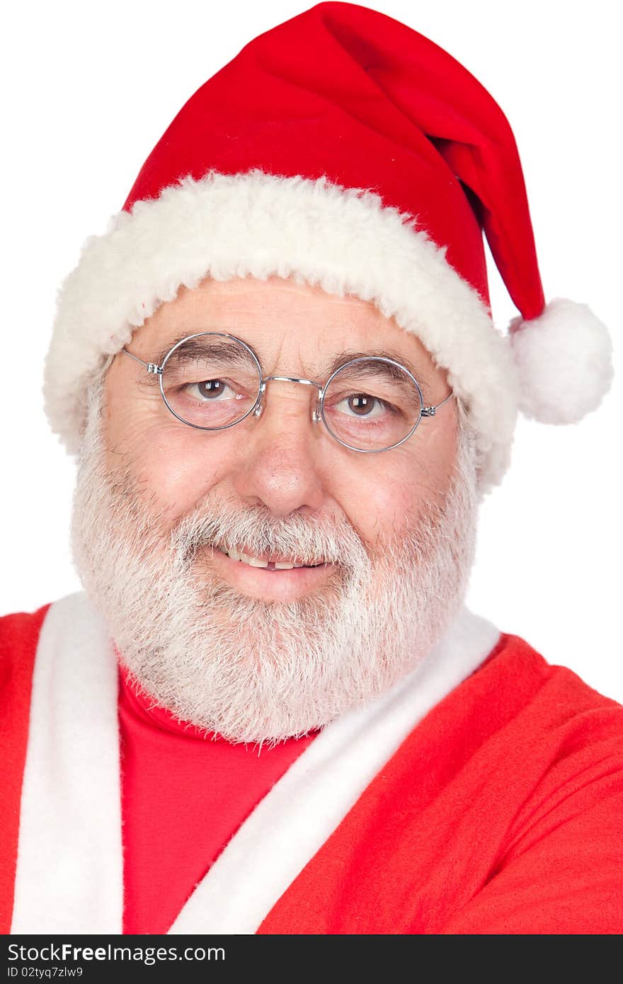 Portrait of Santa Claus