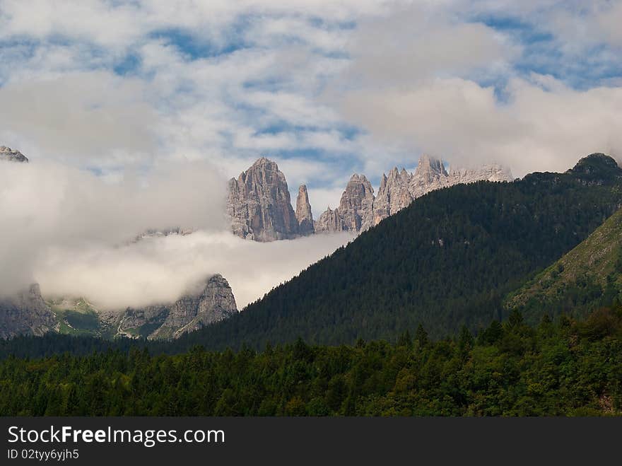 Trentino Mountain Scenery