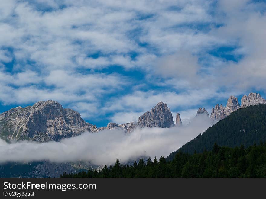 Trentino Mountain Scenery