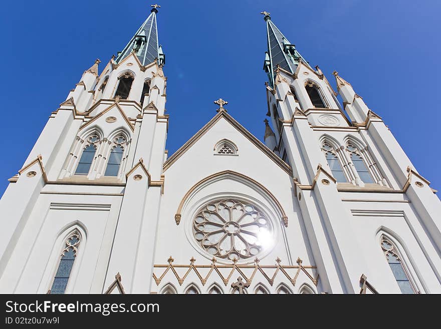 St johns church in savannah georgia, USA