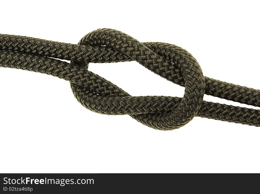 Reef-knot. isolated on white background