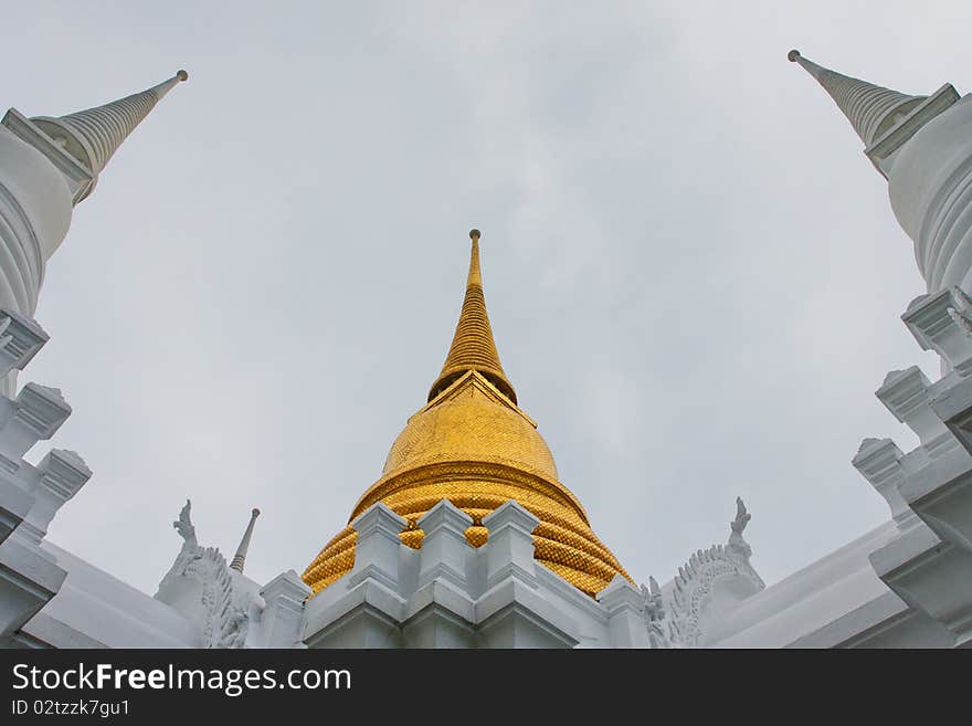 Wat Rajabopit.The temple in the Bangkok.