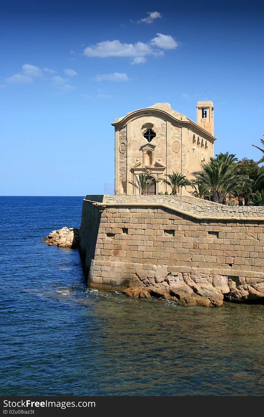 Church in Tabarca island (Spain)