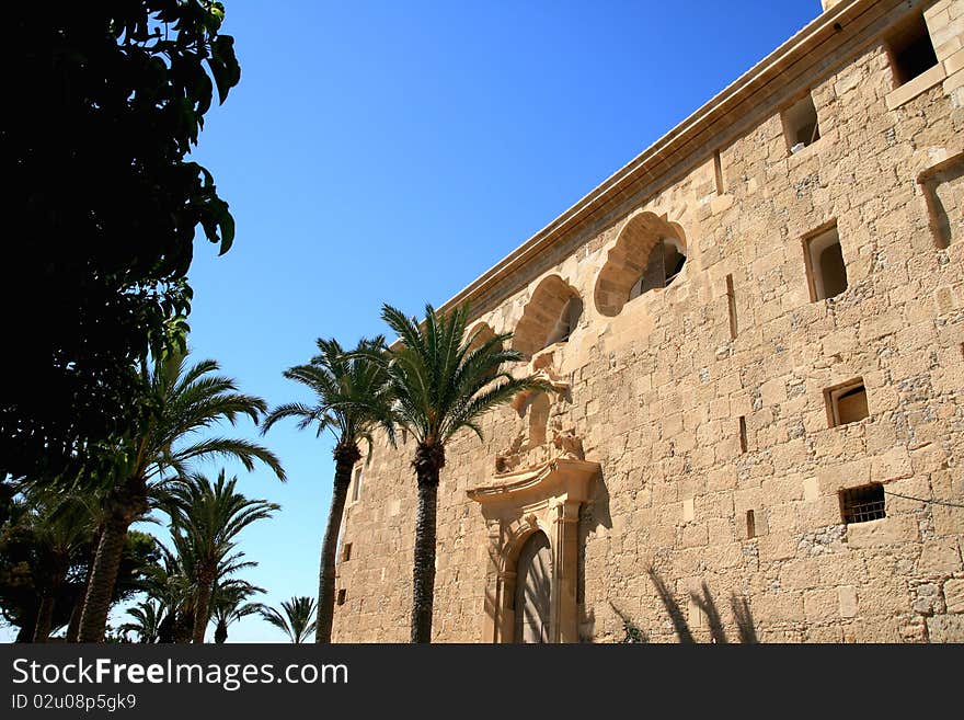 Church in Tabarca island (Spain)