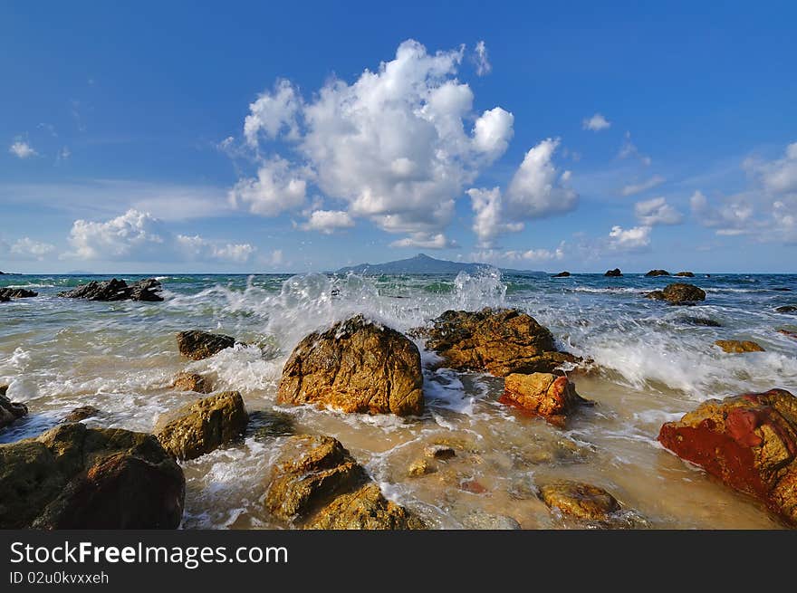 Sibu island beach