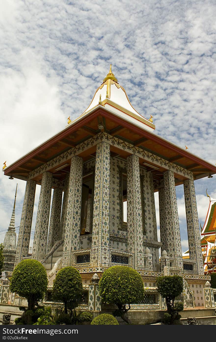 A design art Buddhist temple
 Tample in Bangkok in Thailand. A design art Buddhist temple
 Tample in Bangkok in Thailand