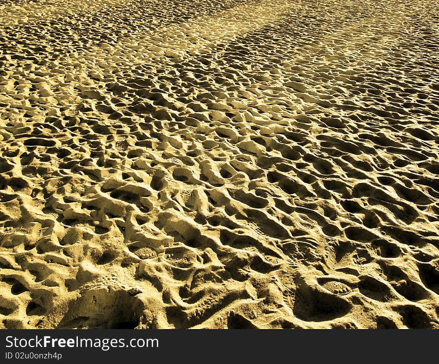 Sand, can be use as background. Sand, can be use as background