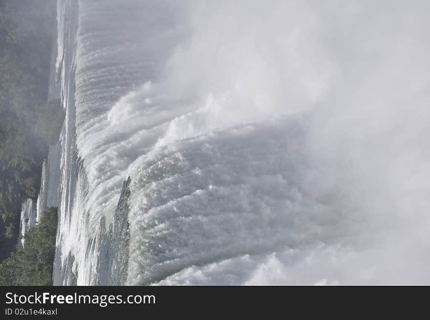 From The Maid of The Mist: the beautiful and magnificent Niagara Waterfalls. From The Maid of The Mist: the beautiful and magnificent Niagara Waterfalls