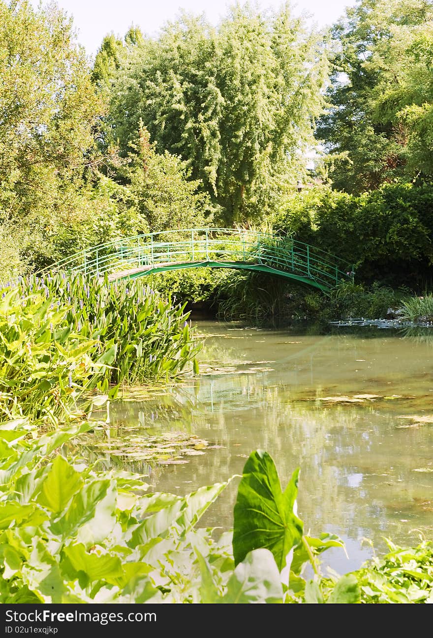 Monets Garden and Lily Pond