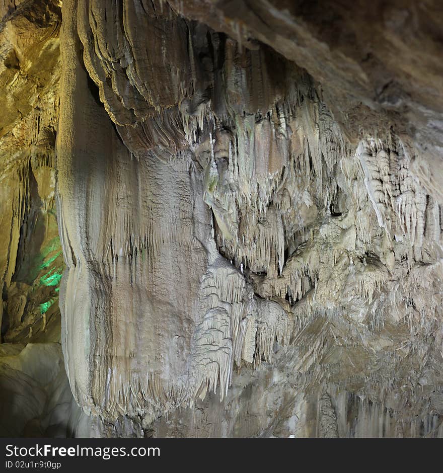 Cave karst. New Afon, Abhasia.