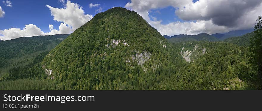 Mountain landscape (panorama)