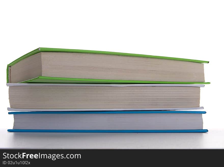 Books - isolated on white background