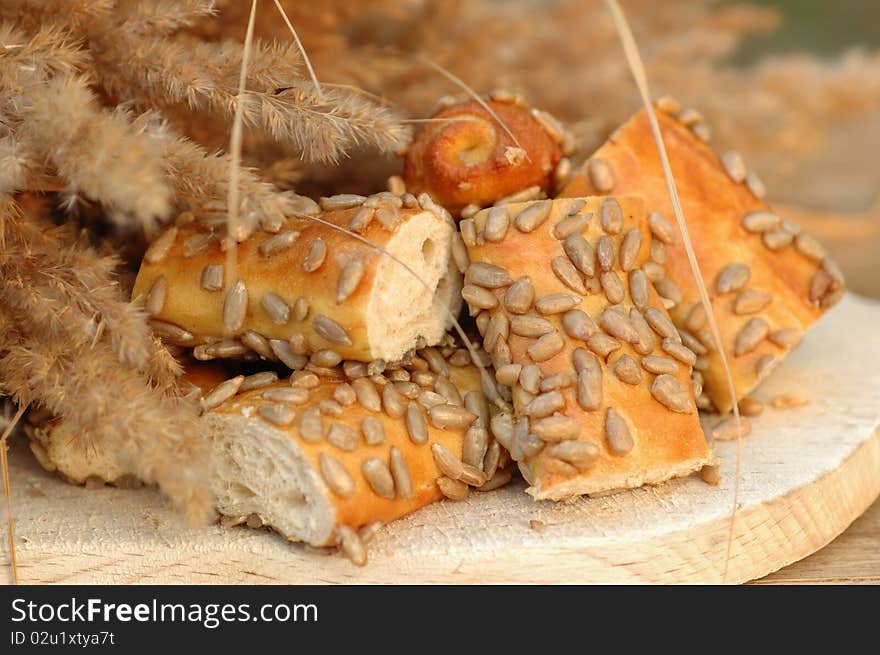 Baguette With Sunflower Seeds