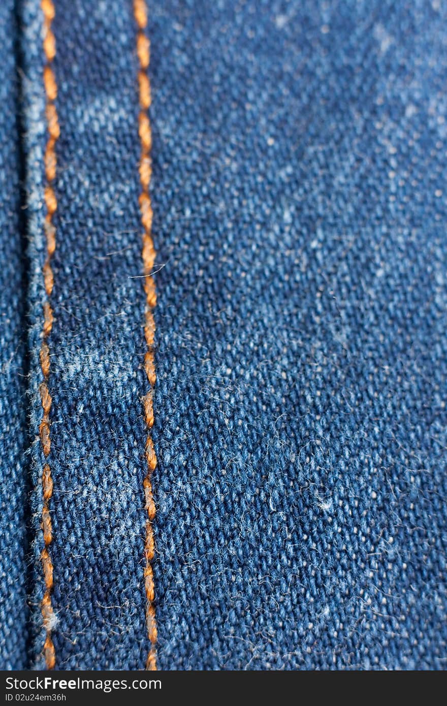 Pattern on jeans