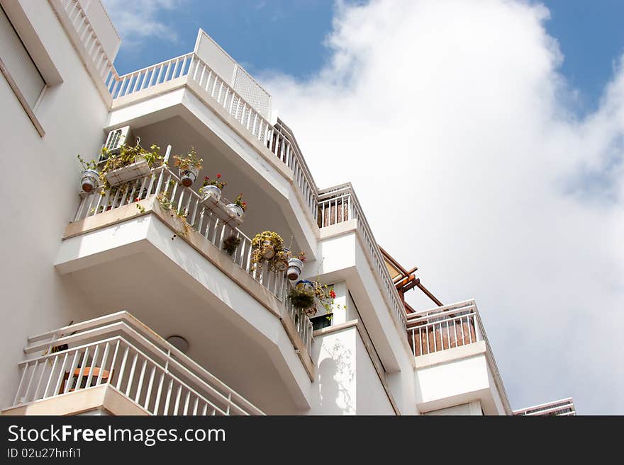 Beautiful balconies