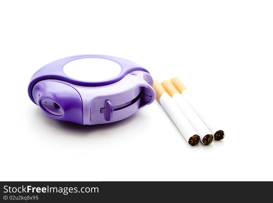 Inhaler With Cigarette