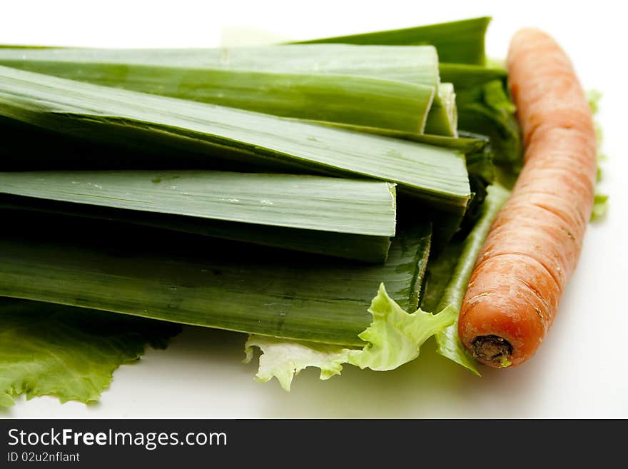 Leek With Carrot