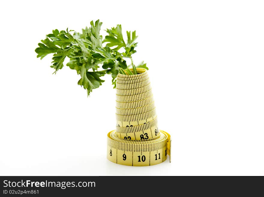 Parsley With Tape Measure