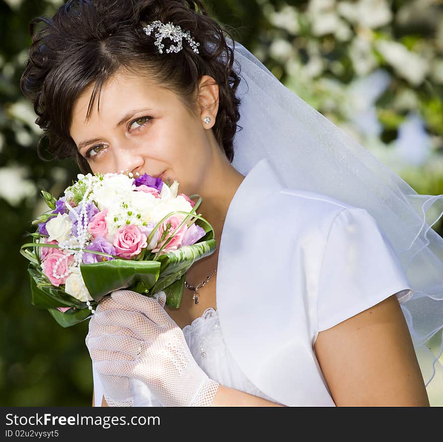 Portrait Of The Beautiful Bride