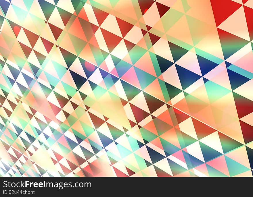 Abstract creative image of the geometric rainbow background. Abstract creative image of the geometric rainbow background