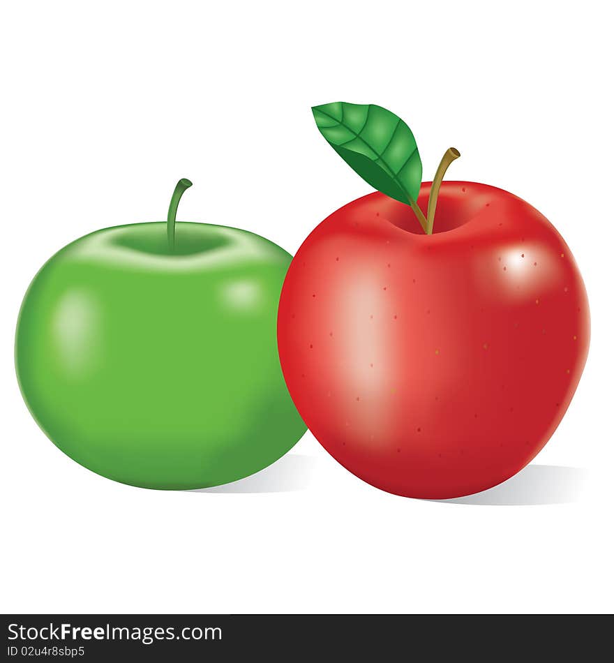 Red And Green Apples