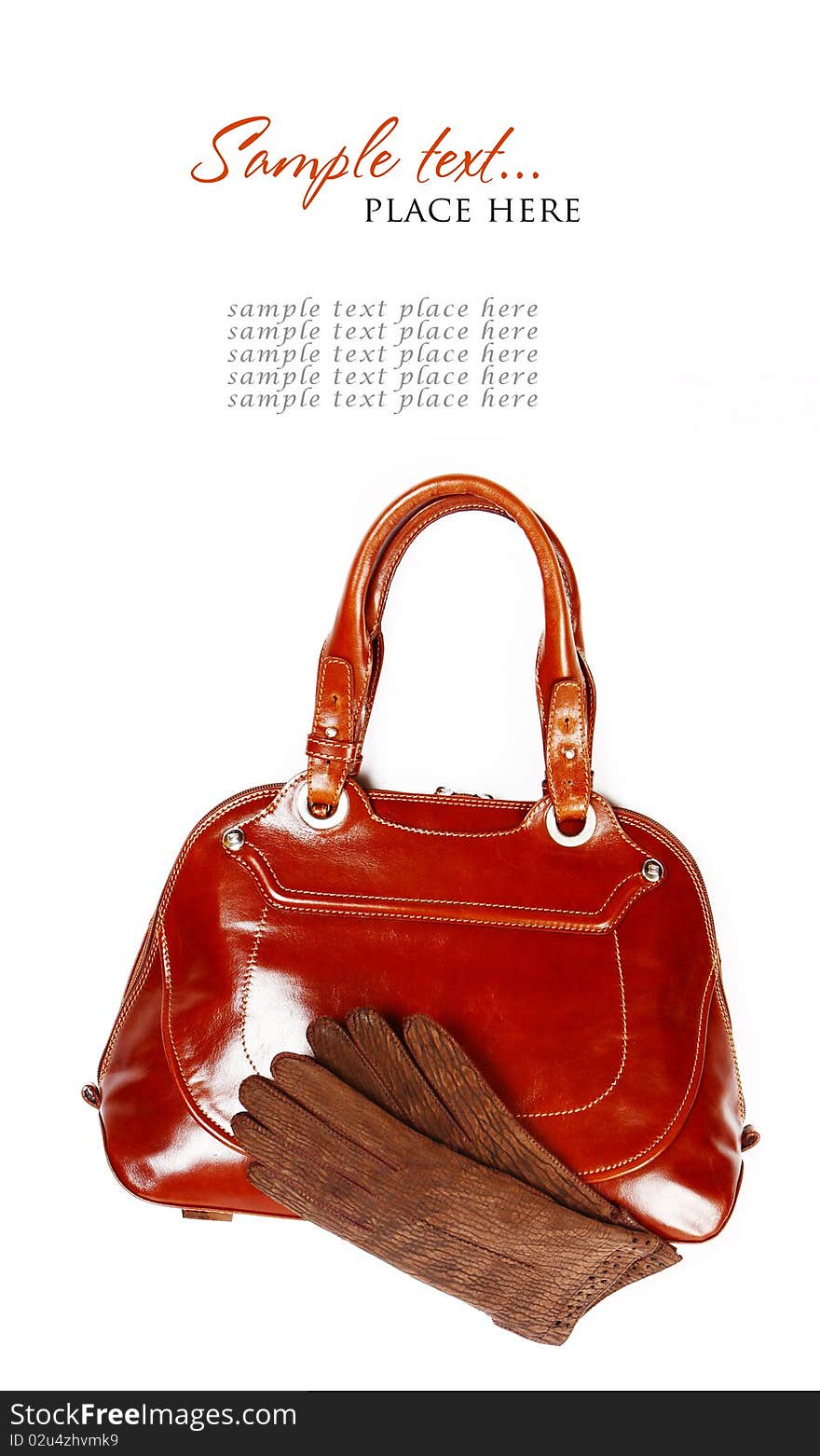 Fashion object - Stylish women's leather bag