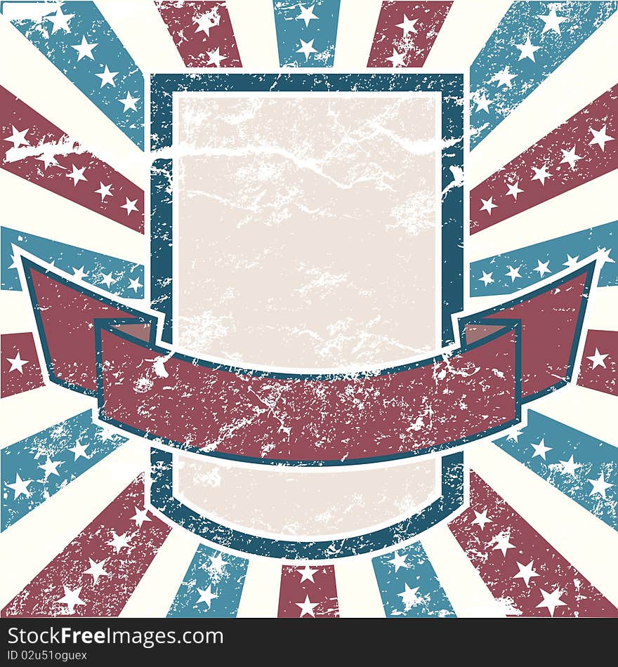 Old Colors American Background