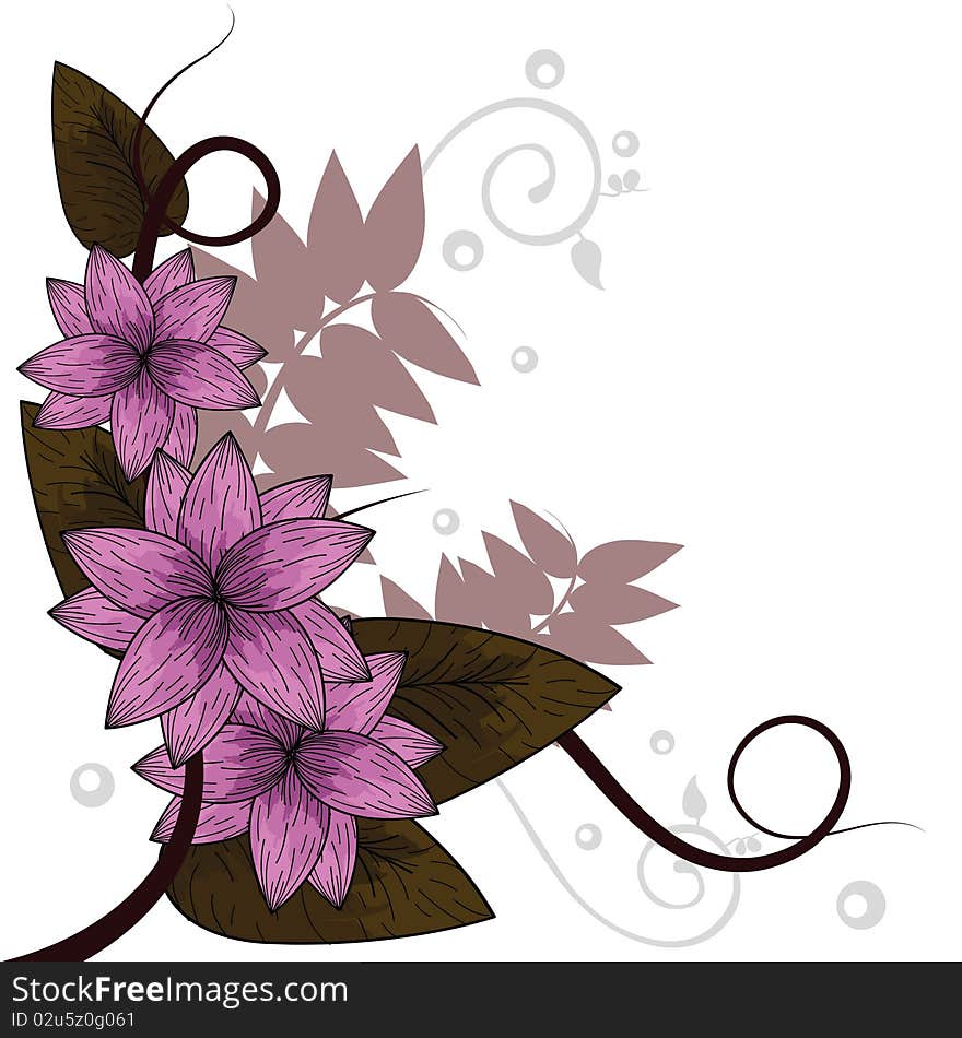 Floral designs for wallpaper, background, website and others. Floral designs for wallpaper, background, website and others