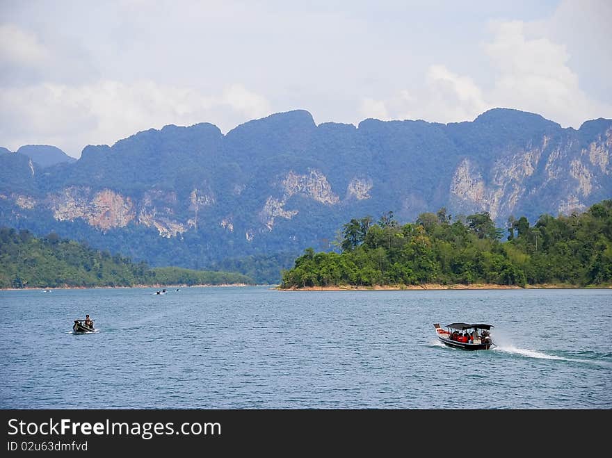 Ratchaprapa, Most beautiful Dam in Thailand. Ratchaprapa, Most beautiful Dam in Thailand