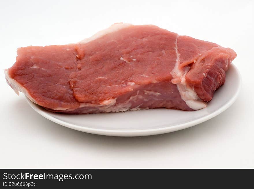 A Piece Of Fresh Raw Meat