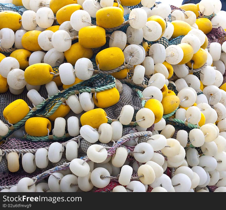 Fishing net background in a mess. Fishing net background in a mess