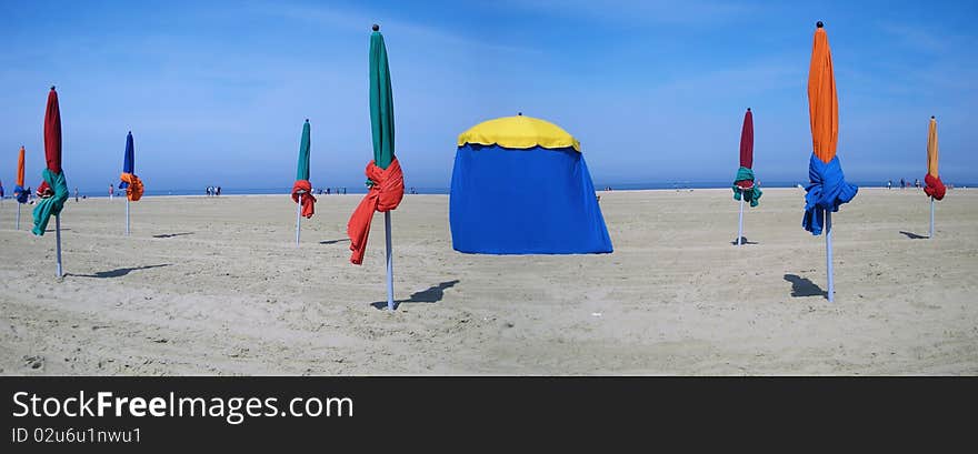 Umbrellas of Deauville