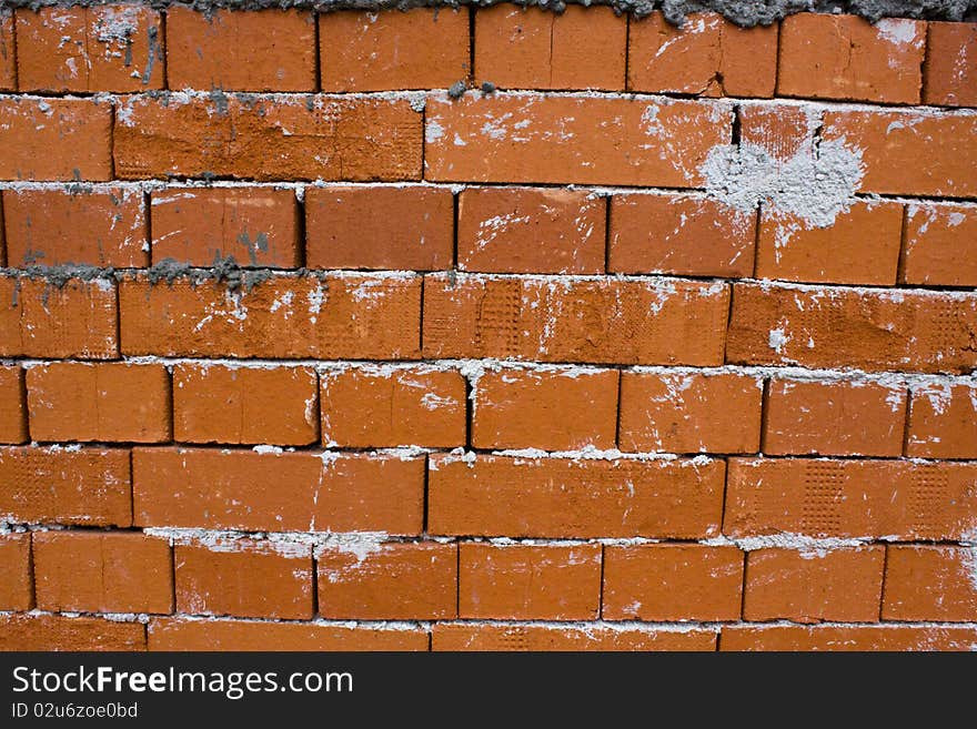 Brick wall texture. Details visible.