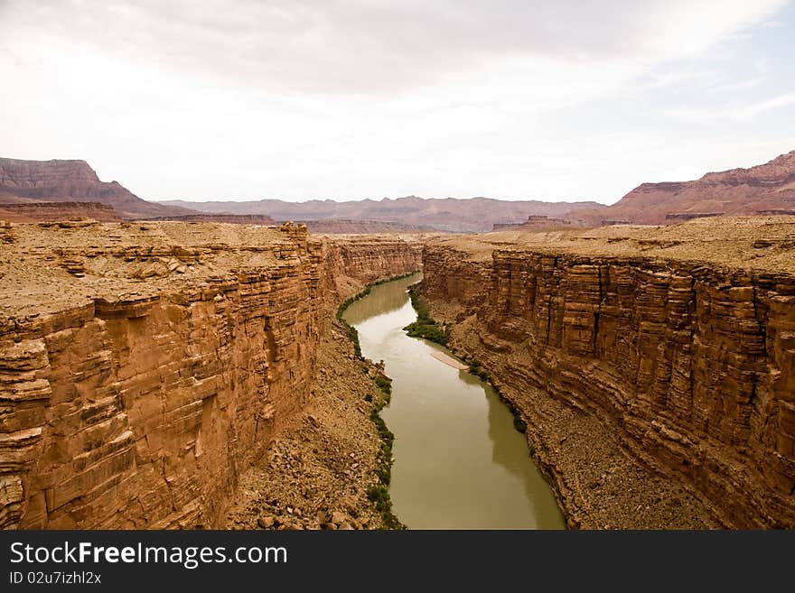 Mable Canyon with river colorado