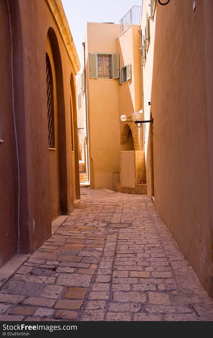 Jaffa ,an Alley in the old city, Jaffa is part of Tel Aviv city in Israel. Jaffa ,an Alley in the old city, Jaffa is part of Tel Aviv city in Israel