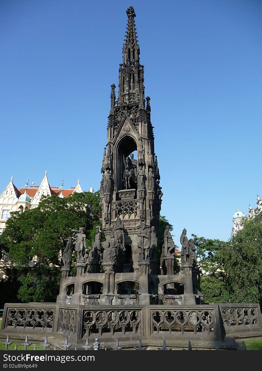 Impressive place of worship in the Czech capital. Impressive place of worship in the Czech capital