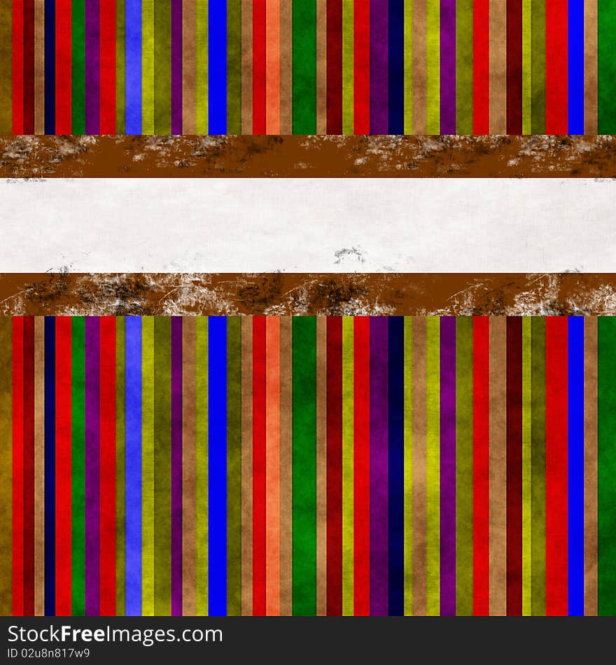 Striped Grunge Background