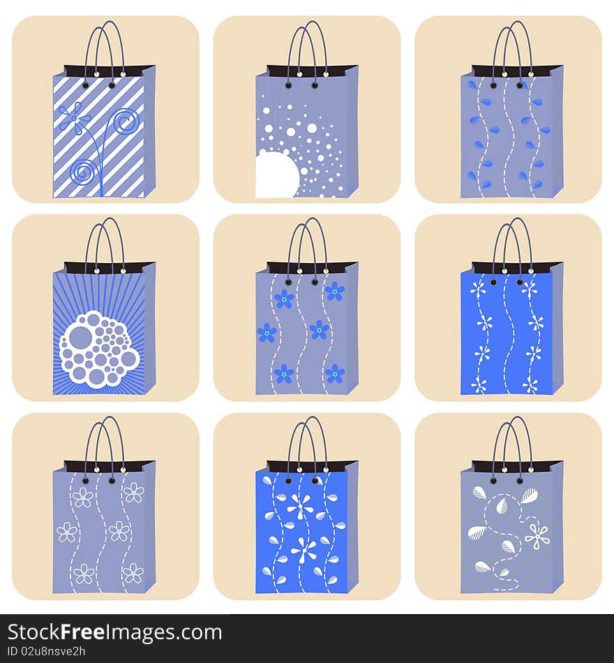 Shopping bag set