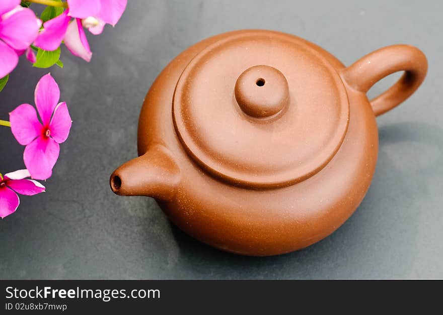 Clay tea pot